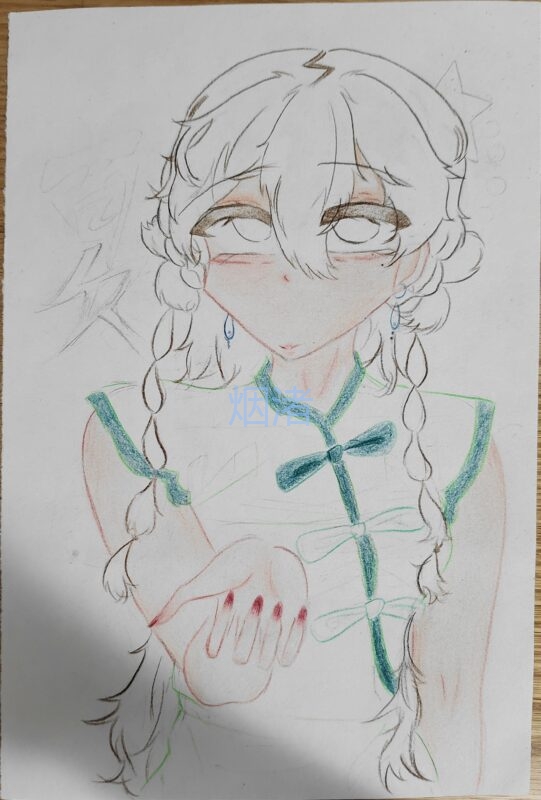 #瓷#  #女体#  画...完...会...亖...-拟人圈