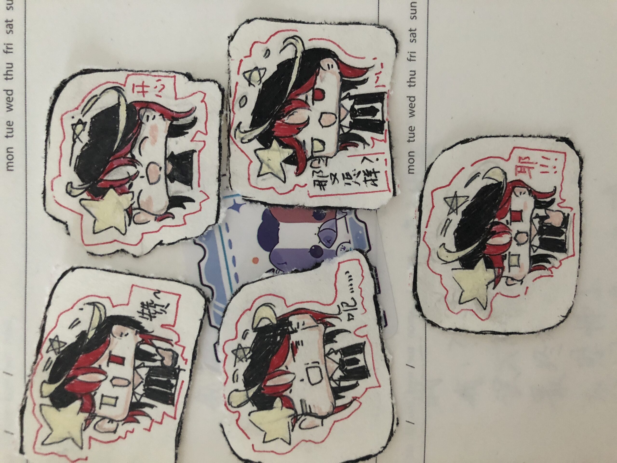 嗯……当别的大佬们还在纯手搓的时候
我：大佬们…全手抠了解下不？-拟人圈