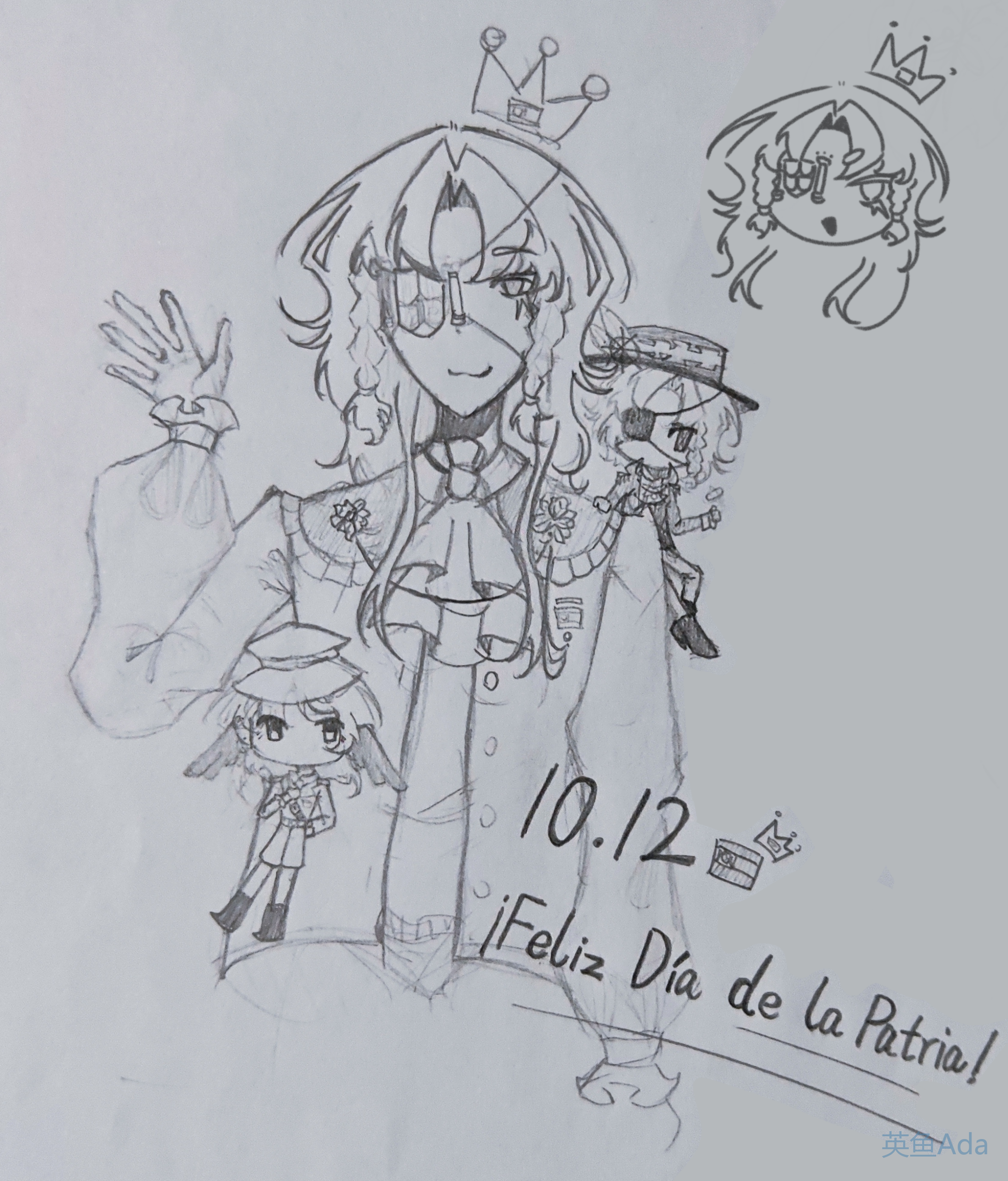 [提前庆贺]★👑🇪🇸！西班牙国庆节快乐！🇪🇸👑★-拟人圈